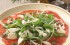 Carpaccio med Rucola salat, Enoki svampe og italiensk pecorino ost